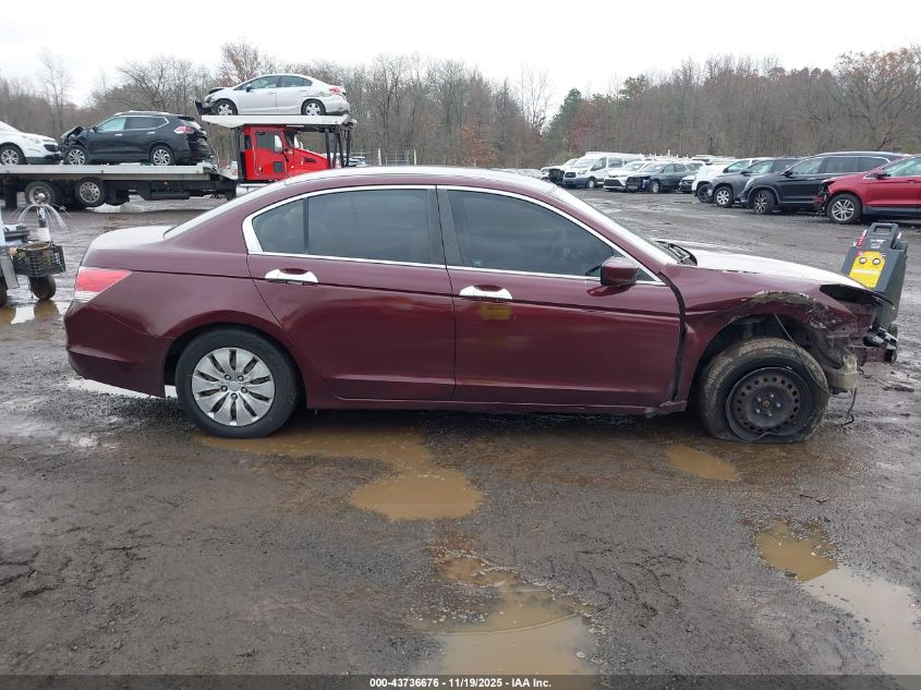 2009 Honda Accord 2.4 Lx VIN: 1HGCP263X9A033473 Lot: 43736676