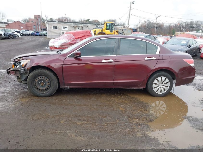 2009 Honda Accord 2.4 Lx VIN: 1HGCP263X9A033473 Lot: 43736676