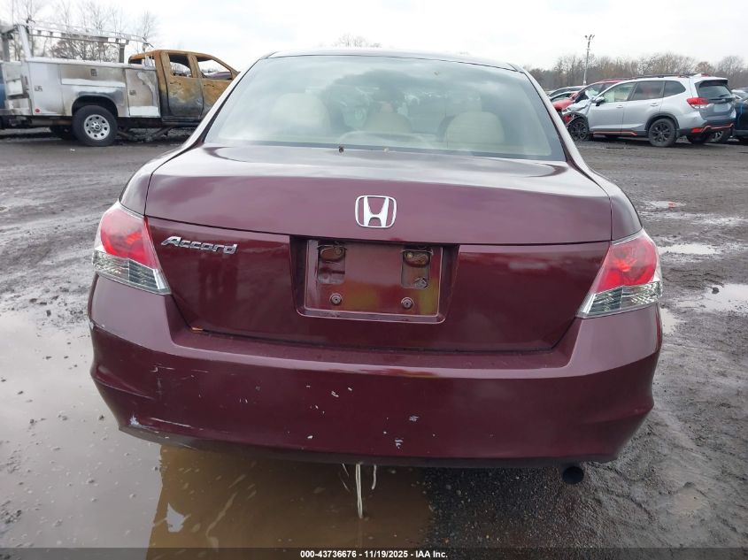 2009 Honda Accord 2.4 Lx VIN: 1HGCP263X9A033473 Lot: 43736676