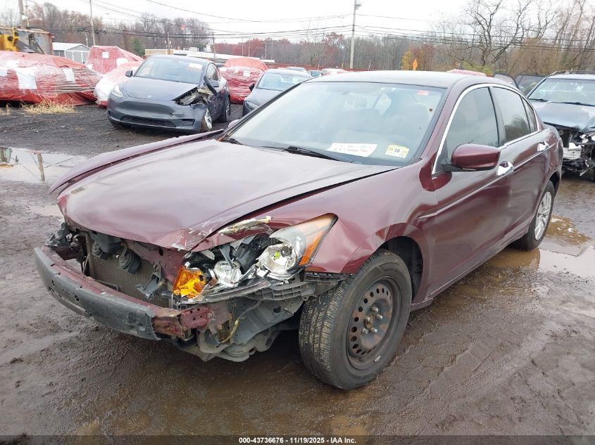 2009 Honda Accord 2.4 Lx VIN: 1HGCP263X9A033473 Lot: 43736676
