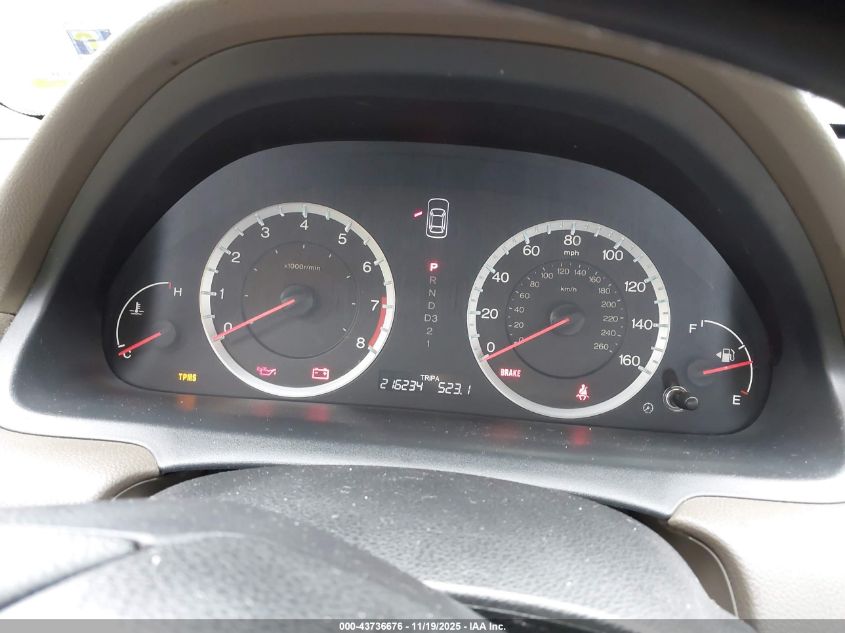 2009 Honda Accord 2.4 Lx VIN: 1HGCP263X9A033473 Lot: 43736676