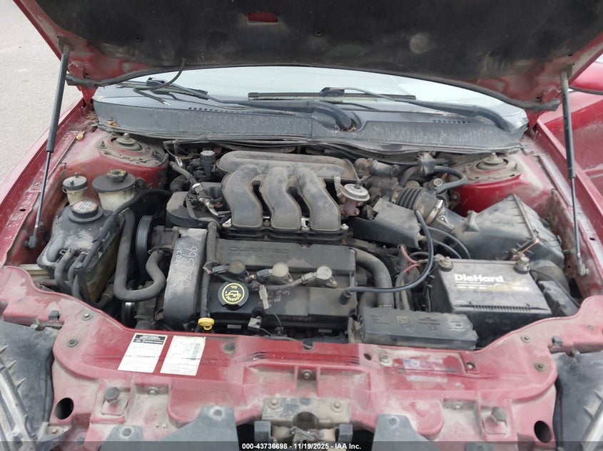 2000 Ford Taurus Se VIN: 1FAFP58S2YG147339 Lot: 43736698