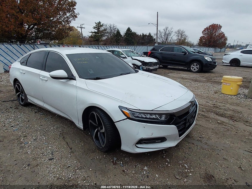 2018 HONDA ACCORD SPORT - 1HGCV1F39JA075573