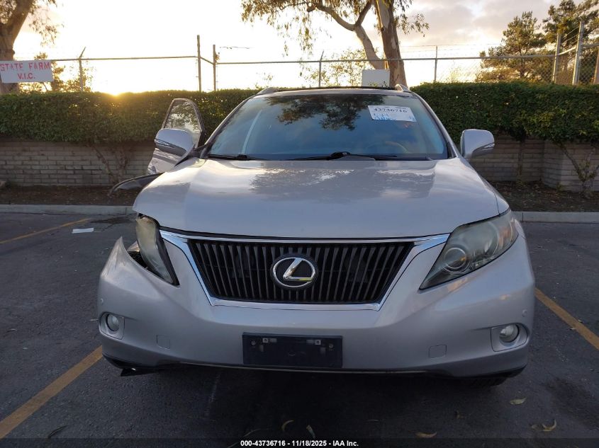 2012 Lexus Rx 350 VIN: 2T2ZK1BA5CC080804 Lot: 43736716