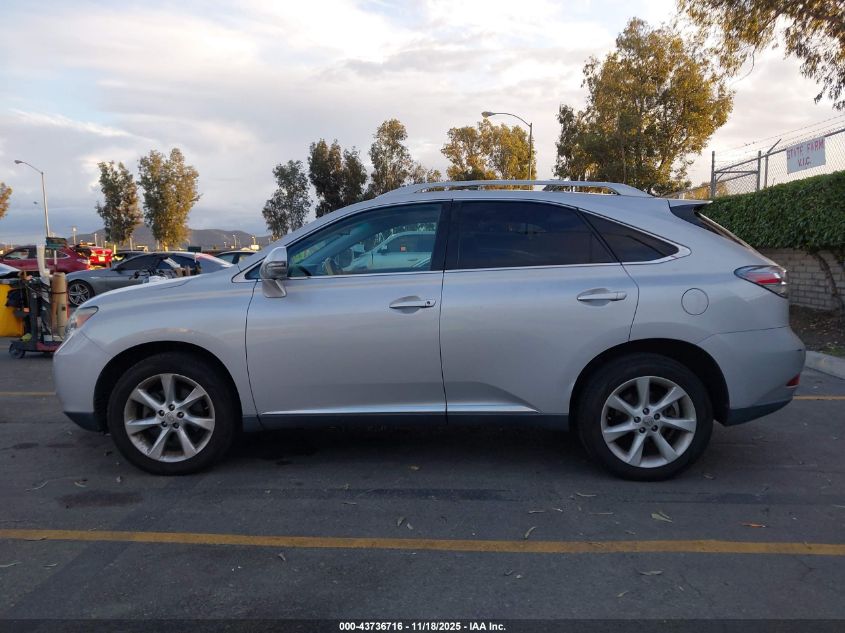 2012 Lexus Rx 350 VIN: 2T2ZK1BA5CC080804 Lot: 43736716