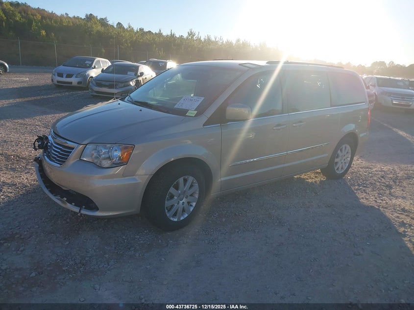 Vin: 2c4rc1bg8gr213163, lot: 44232085, chrysler town & country touring 20162