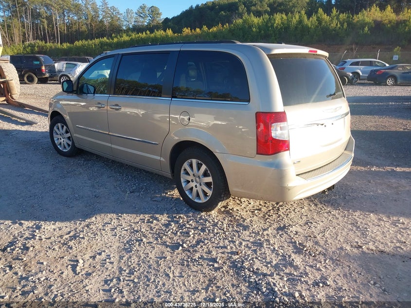 Vin: 2c4rc1bg8gr213163, lot: 44232085, chrysler town & country touring 20163