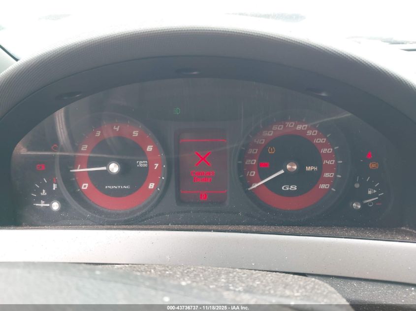 2009 Pontiac G8 Gt VIN: 6G2EC57Y69L204326 Lot: 43736737