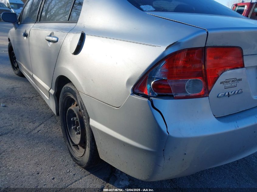 2007 Honda Civic Lx VIN: 1HGFA16557L021291 Lot: 43736754