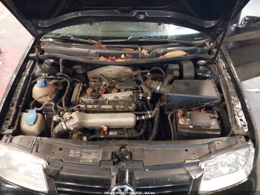 2002 Volkswagen Jetta Gls 1.8L VIN: WVWSE61J72W237962 Lot: 43736759