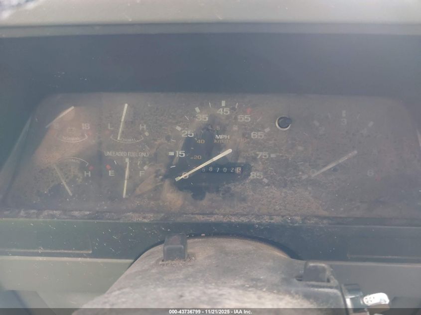 1992 Ford Ranger Super Cab VIN: 1FTCR14X6NTA46888 Lot: 43736799