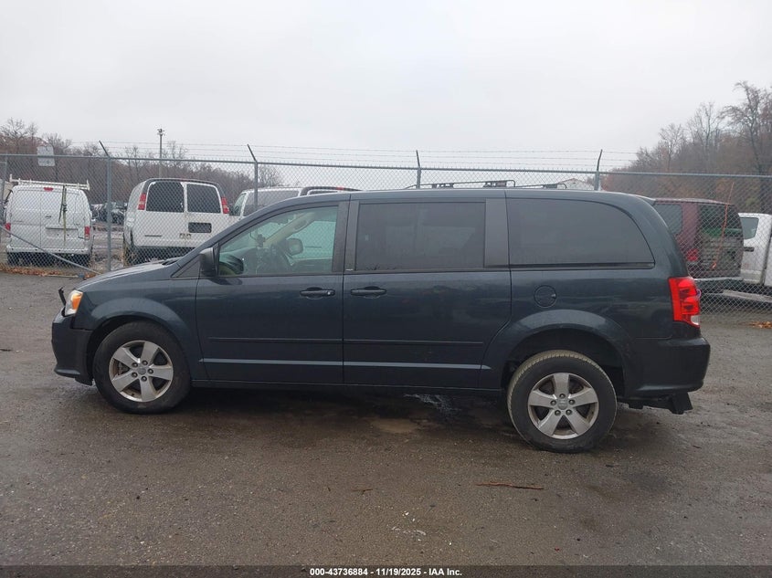 2013 Dodge Grand Caravan Se VIN: 2C4RDGBG6DR763117 Lot: 43736884
