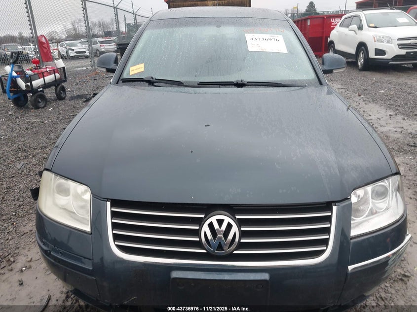 2004 Volkswagen Passat Gls VIN: WVWPD63BX4P190051 Lot: 43736976