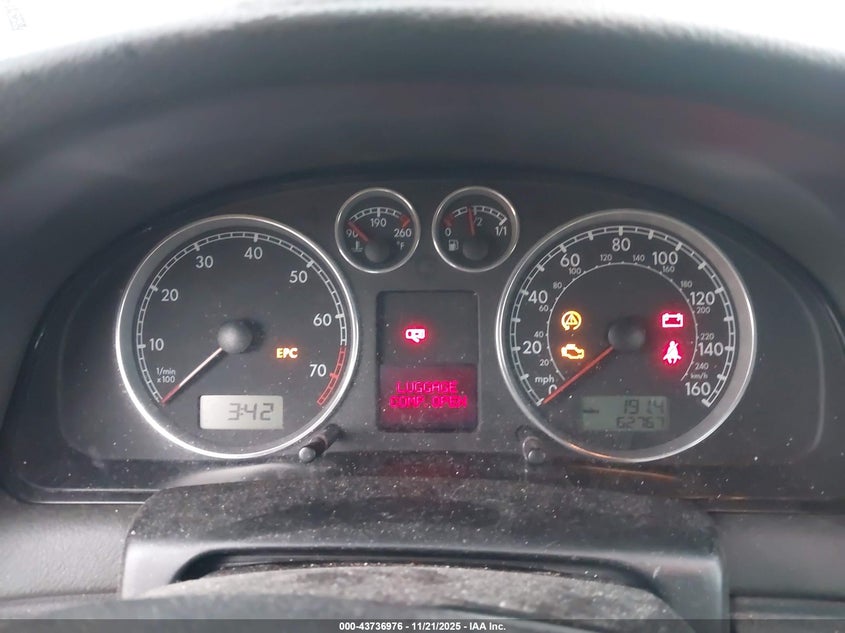 2004 Volkswagen Passat Gls VIN: WVWPD63BX4P190051 Lot: 43736976