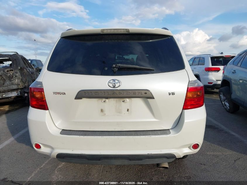 2008 Toyota Highlander Sport VIN: JTEDS43A082038668 Lot: 43736981