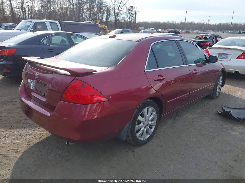 1HGCM665X6A045393 2006 HONDA ACCORD photo no. 4