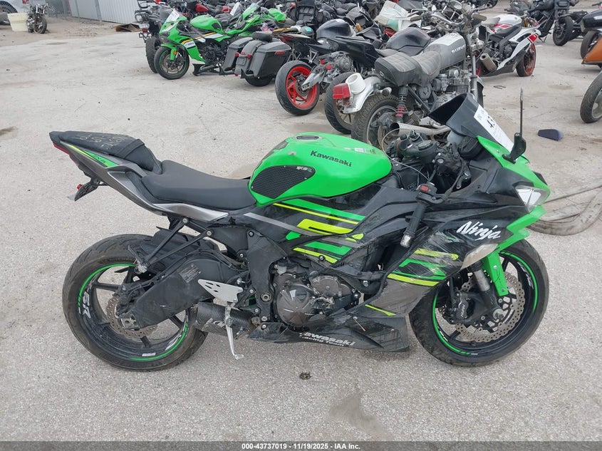 2019 Kawasaki Zx636 K VIN: JKBZXJG11KA001779 Lot: 43737019