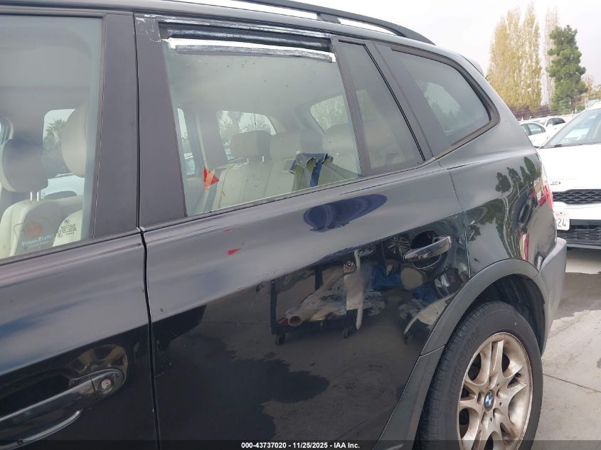 2004 BMW X3 2.5I VIN: WBXPA73434WA77280 Lot: 43737020