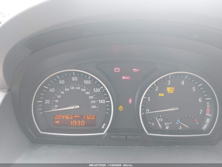 2004 BMW X3 2.5I VIN: WBXPA73434WA77280 Lot: 43737020