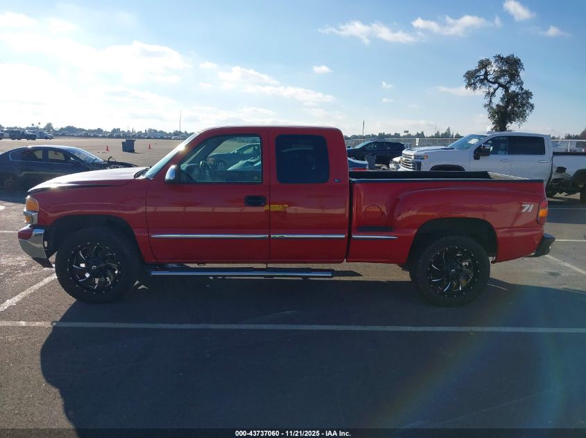 1999 GMC Sierra 1500 Sle VIN: 2GTEK19T6X1551793 Lot: 43737060