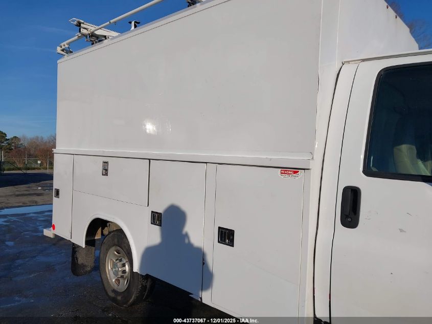 2021 Chevrolet Express Cutaway Work Van VIN: 1GB0GRF70M1209313 Lot: 43737067