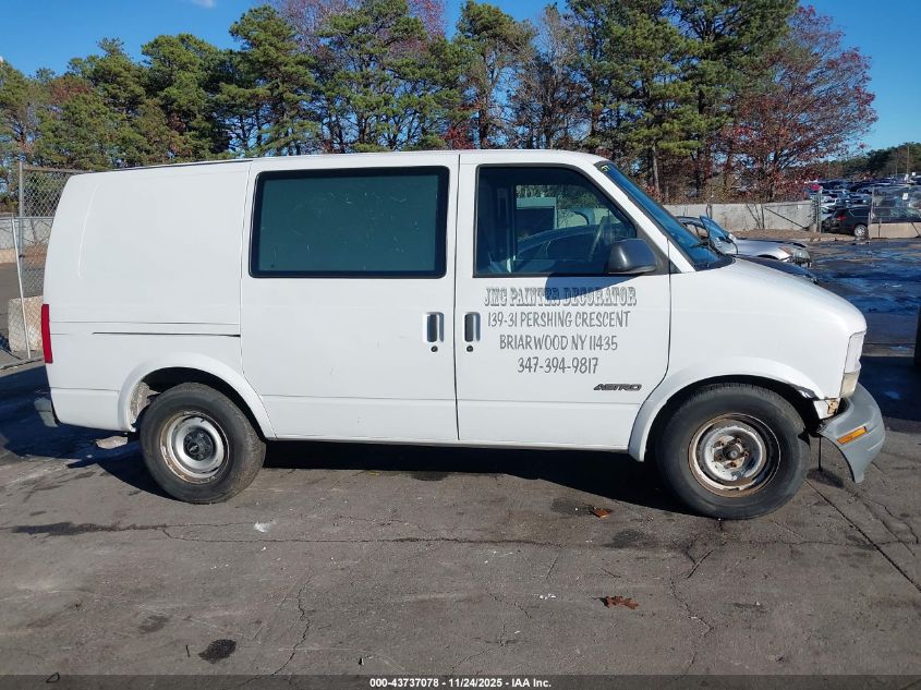 2000 Chevrolet Astro VIN: 1GCDM19W6YB141125 Lot: 43737078