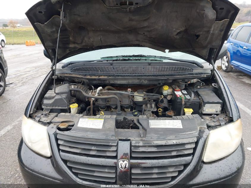 2007 Dodge Grand Caravan Sxt VIN: 2D4GP44L67R105344 Lot: 43737085