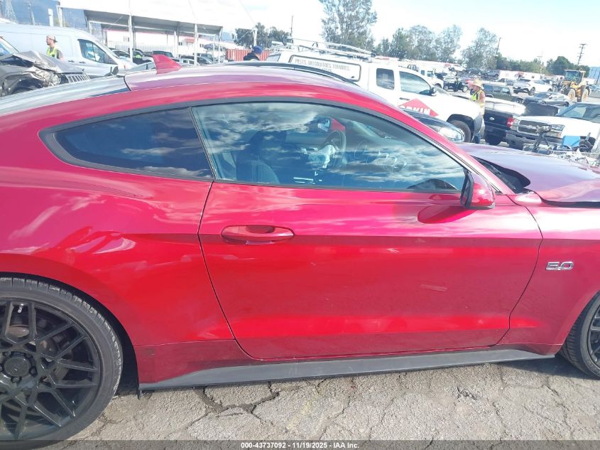 2021 Ford Mustang Gt Fastback VIN: 1FA6P8CF9M5143824 Lot: 43737092