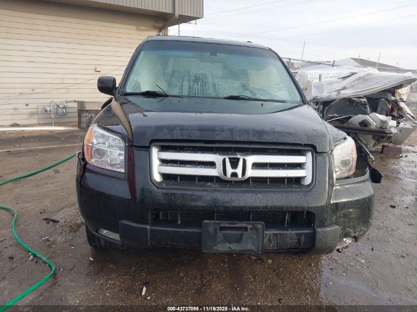 2006 Honda Pilot Ex-L VIN: 5FNYF18566B004622 Lot: 43737098
