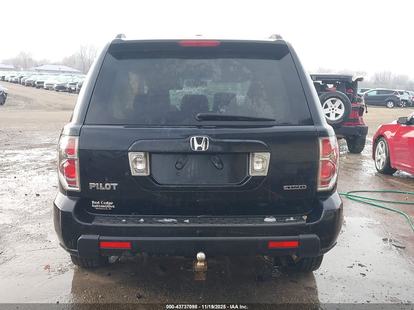 2006 Honda Pilot Ex-L VIN: 5FNYF18566B004622 Lot: 43737098