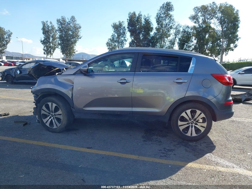 2013 Kia Sportage Ex VIN: KNDPC3A29D7434678 Lot: 43737103
