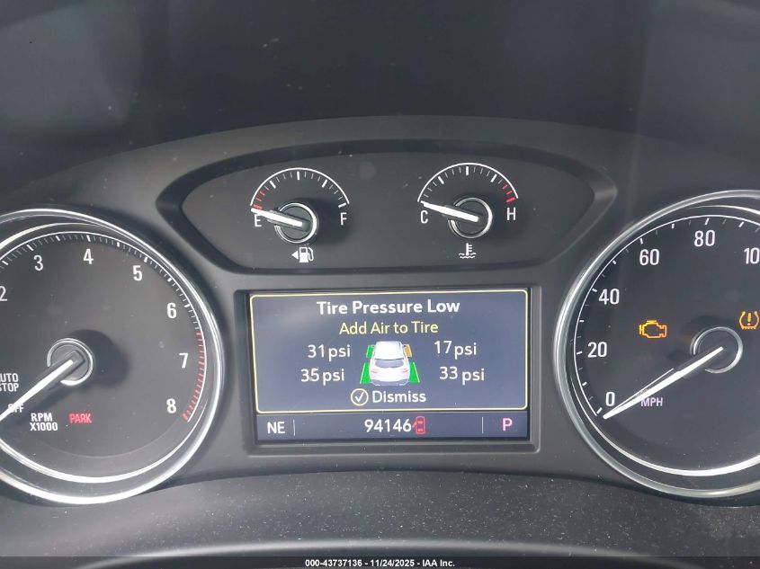 2020 Buick Enclave Fwd Essence VIN: 5GAERBKW4LJ299405 Lot: 43737136