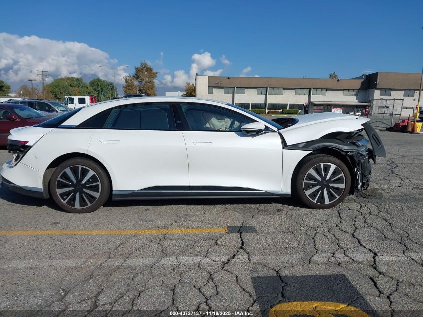 2024 Lucid Air Pure VIN: 50EA1PGA0RA004545 Lot: 43737137