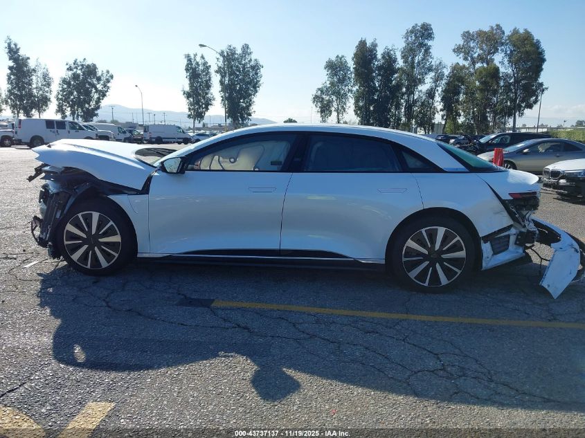 2024 Lucid Air Pure VIN: 50EA1PGA0RA004545 Lot: 43737137