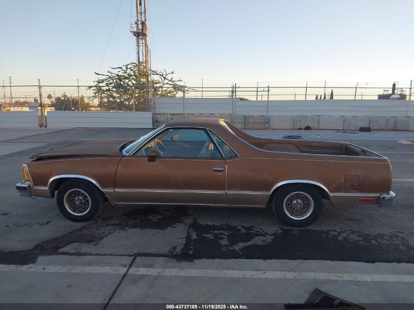 1980 GMC Caballero VIN: 0000TW80HAZ505510 Lot: 43737189