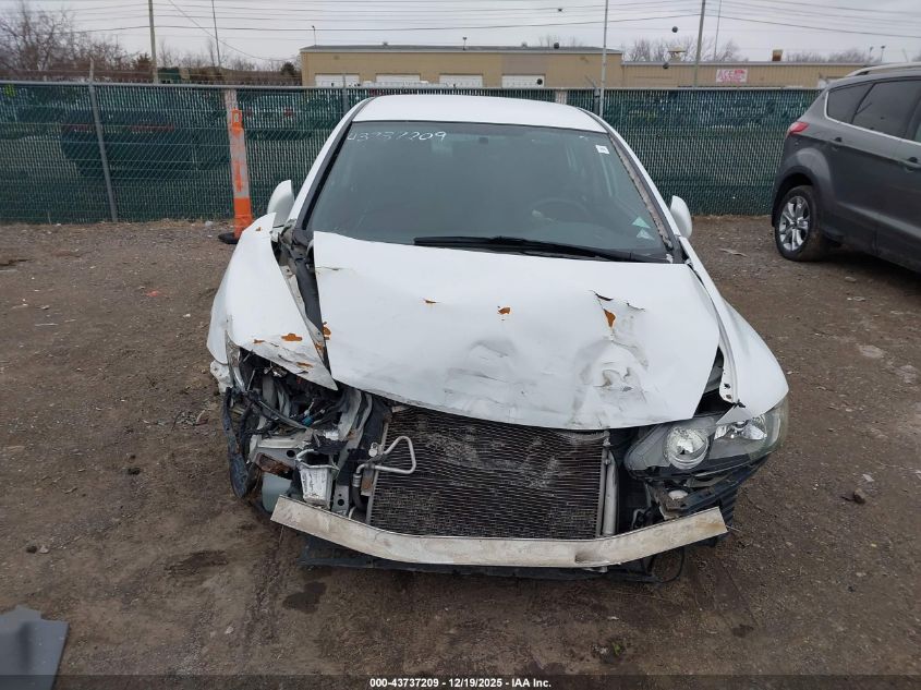 2011 Honda Civic Lx-S VIN: 19XFA1F68BE031208 Lot: 43737209