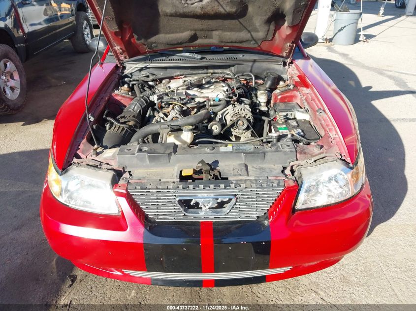 2000 Ford Mustang VIN: 1FAFP4047YF296424 Lot: 43737222