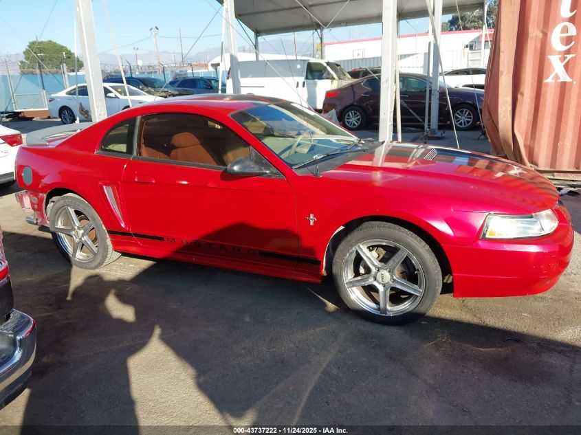 2000 Ford Mustang VIN: 1FAFP4047YF296424 Lot: 43737222