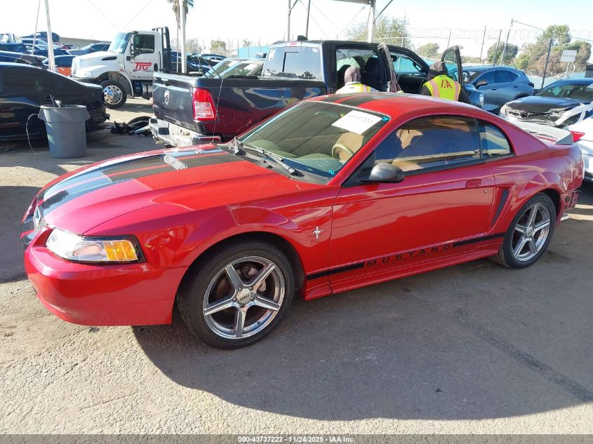2000 Ford Mustang VIN: 1FAFP4047YF296424 Lot: 43737222