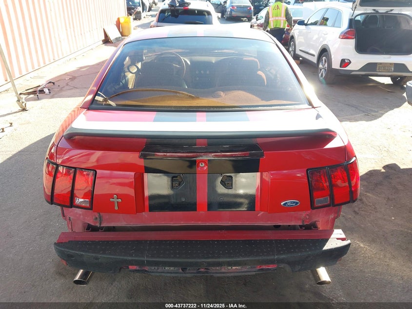 2000 Ford Mustang VIN: 1FAFP4047YF296424 Lot: 43737222