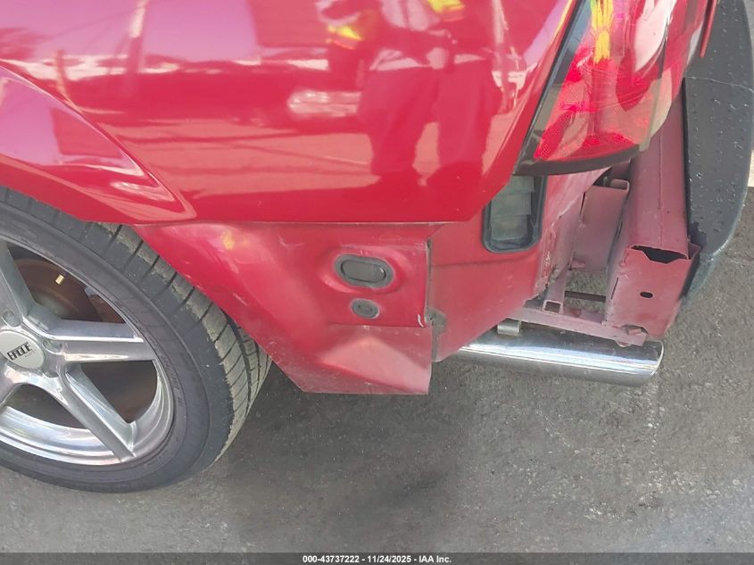 2000 Ford Mustang VIN: 1FAFP4047YF296424 Lot: 43737222