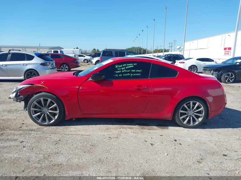 2010 Infiniti G37 Journey VIN: JN1CV6EK7AM102162 Lot: 43737238