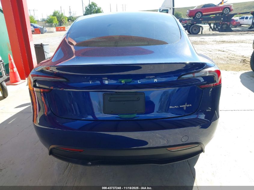 2024 Tesla Model 3 Long Range Dual Motor All-Wheel Drive VIN: 5YJ3E1EB4RF830476 Lot: 43737248