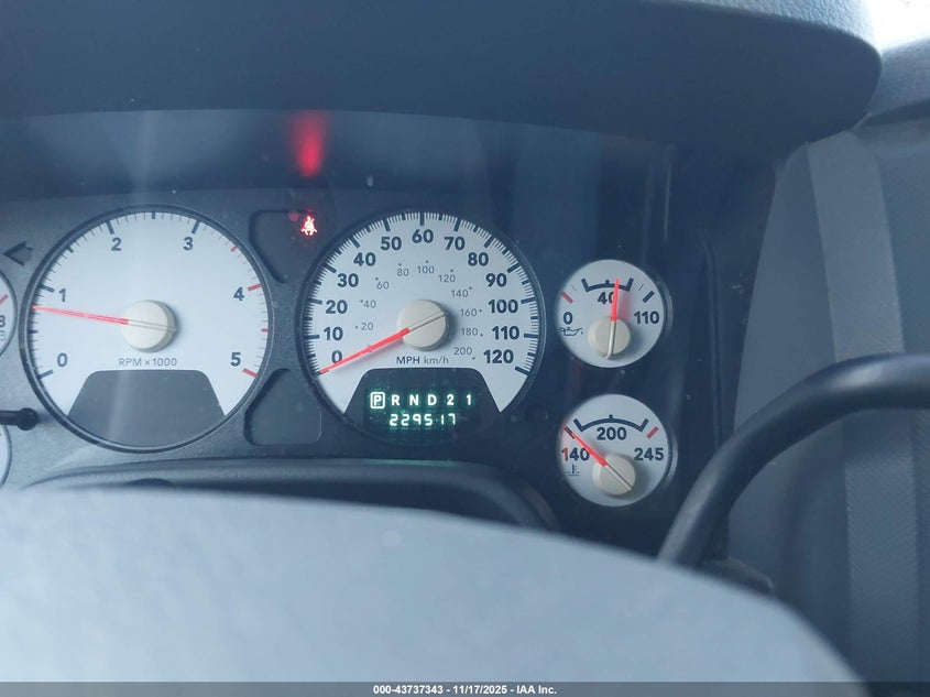 2007 Dodge Ram 2500 Slt/Sport VIN: 1D7KS28C07J562679 Lot: 43737343