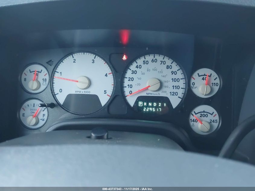 2007 Dodge Ram 2500 Slt/Sport VIN: 1D7KS28C07J562679 Lot: 43737343