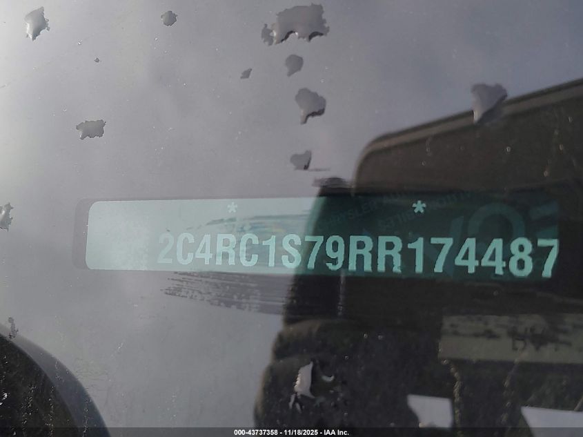 2024 Chrysler Pacifica Hybrid Select VIN: 2C4RC1S79RR174487 Lot: 43737358