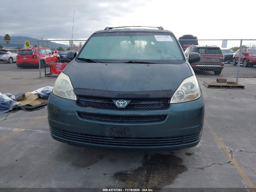 2004 Toyota Sienna VIN: 5TDZA23C74F106468 Lot: 43737382