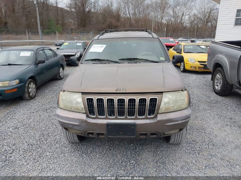 2001 Jeep Grand Cherokee Limited VIN: 1J4GW58N51C642394 Lot: 43737385