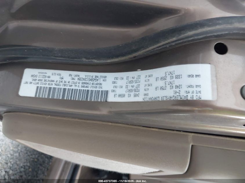 2001 Jeep Grand Cherokee Limited VIN: 1J4GW58N51C642394 Lot: 43737385