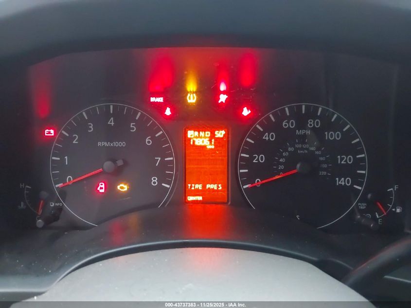 2017 Nissan Nv Cargo Nv3500 Hd Sl V8 VIN: 1N6AF0KY1HN811792 Lot: 43737383